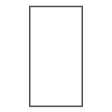 Casement with no grid